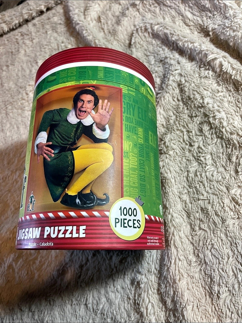 NEW Elf Movie 1000 Piece Jigsaw Puzzle NEW